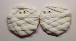 mummy cookies