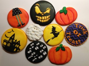 Halloween cookies