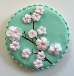 How to make cherry blossom cookies
