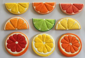 orange slice cookies