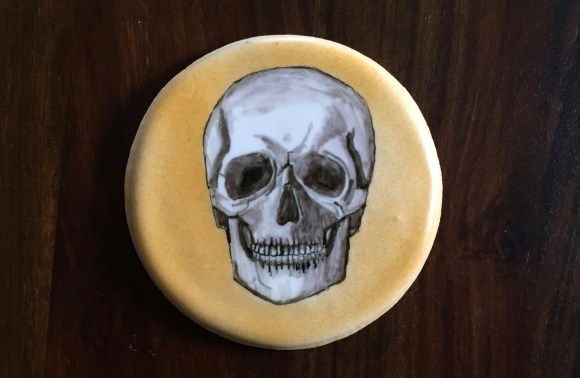 Skeleton cookie
